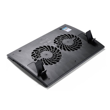 Deepcool | Laptop cooler Wind Pal FS , slim, portabel , highe performance, two 140mm fans, 2 xUSB Hub, up tp 17"" | 382x262x46mm - 7